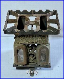 Vintage Cast Iron Kerosene Sad Iron Stove Brightest & Best TOP ONLY Read info Vintage Cast Iron Kerosene Sad Iron Stove Brightest & Best TOP ONLY Read info