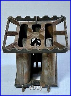 Vintage Cast Iron Kerosene Sad Iron Stove Brightest & Best TOP ONLY Read info Vintage Cast Iron Kerosene Sad Iron Stove Brightest & Best TOP ONLY Read info