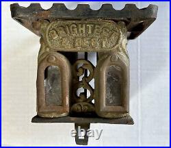 Vintage Cast Iron Kerosene Sad Iron Stove Brightest & Best TOP ONLY Read info Vintage Cast Iron Kerosene Sad Iron Stove Brightest & Best TOP ONLY Read info