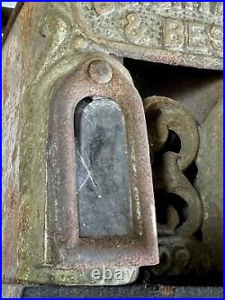 Vintage Cast Iron Kerosene Sad Iron Stove Brightest & Best TOP ONLY Read info Vintage Cast Iron Kerosene Sad Iron Stove Brightest & Best TOP ONLY Read info