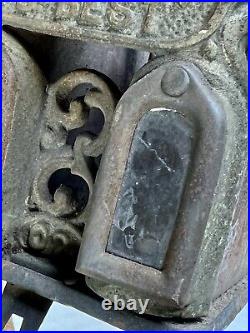Vintage Cast Iron Kerosene Sad Iron Stove Brightest & Best TOP ONLY Read info Vintage Cast Iron Kerosene Sad Iron Stove Brightest & Best TOP ONLY Read info