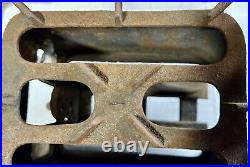 Vintage Cast Iron Kerosene Sad Iron Stove Brightest & Best TOP ONLY Read info Vintage Cast Iron Kerosene Sad Iron Stove Brightest & Best TOP ONLY Read info