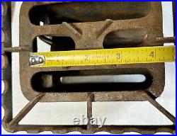 Vintage Cast Iron Kerosene Sad Iron Stove Brightest & Best TOP ONLY Read info Vintage Cast Iron Kerosene Sad Iron Stove Brightest & Best TOP ONLY Read info