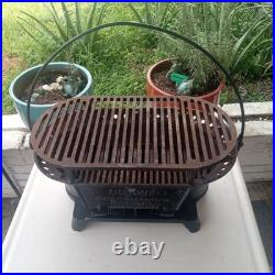 Vintage Cast Iron Sportsman Hibachi Grill USA BIRMINGHAM STOVE & RANGE CO