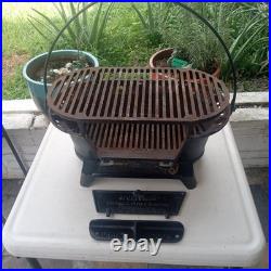 Vintage Cast Iron Sportsman Hibachi Grill USA BIRMINGHAM STOVE & RANGE CO