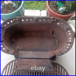 Vintage Cast Iron Sportsman Hibachi Grill USA BIRMINGHAM STOVE & RANGE CO