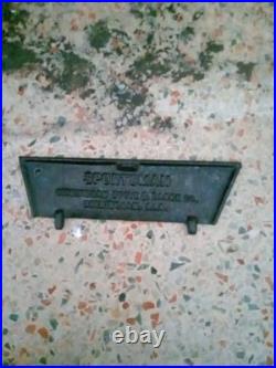 Vintage Cast Iron Sportsman Hibachi Grill USA BIRMINGHAM STOVE & RANGE CO