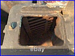 Vintage Cast Iron Toy ACME Stove salesman sample 6 Burners, Large 13 Long, PANS