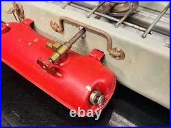 Vintage Coleman 3 Burner Green Gas Camp Stove