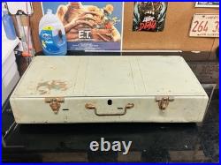 Vintage Coleman 3 Burner Green Gas Camp Stove