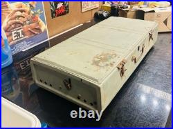 Vintage Coleman 3 Burner Green Gas Camp Stove