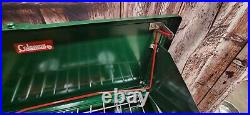 Vintage Coleman 413F 2-Burner Camp Stove 1962-1964, Nice, Works Great, Refreshed