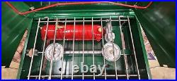 Vintage Coleman 413F 2-Burner Camp Stove 1962-1964, Nice, Works Great, Refreshed