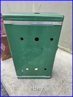 Vintage Coleman 413 E Two Burner Camp Stove With Original Box
