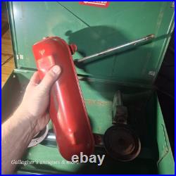 Vintage Coleman 425B Stove 2 Burner With original box and Owner's manual paper