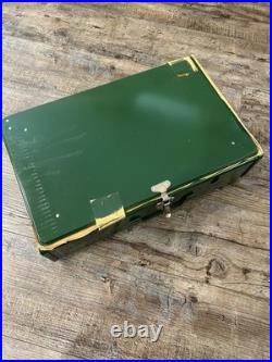 Vintage Coleman 425E499 Two Burner Camp Stove Fuel Gas Red Tank New in Box