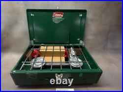 Vintage Coleman 425E camp stove NEW old stock OPEN box