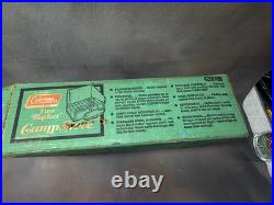 Vintage Coleman 425E camp stove NEW old stock OPEN box