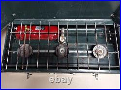Vintage Coleman 426d Triple Burner Camp Stove 1979 Three Burner Camping Stove