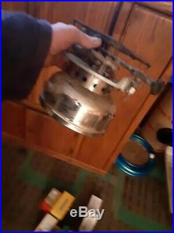 Vintage Coleman 500 Nickel Tank Stove THGIS AND MANY MORE HUNTING THINGS