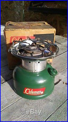 Vintage Coleman 501-700 Stove Nice With Box 12-61 Rare Collector Item Only
