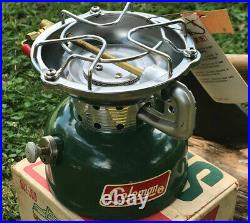 Vintage Coleman 502 One Burner Sportster Stove Complete With Box & Papers 07/72