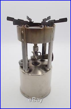 Vintage Coleman 530 GI Pocket Stove Military Camping A46 w Tool n Funnel Working