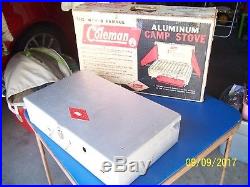 Vintage Coleman Aluminum 2-burner Camp Stove Model #442-710