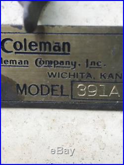 Vintage Coleman Camping Stove 391A