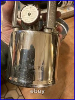 Vintage Coleman G. I. Pocket Stove Model 530 A46 USA 1946 withCase & Handle VGC