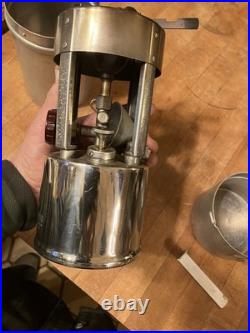 Vintage Coleman G. I. Pocket Stove Model 530 A46 USA 1946 withCase & Handle VGC