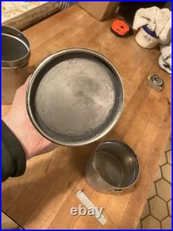 Vintage Coleman G. I. Pocket Stove Model 530 A46 USA 1946 withCase & Handle VGC