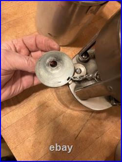 Vintage Coleman G. I. Pocket Stove Model 530 A46 USA 1946 withCase & Handle VGC