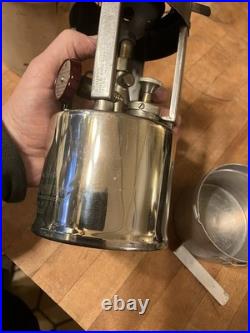 Vintage Coleman G. I. Pocket Stove Model 530 A46 USA 1946 withCase & Handle VGC