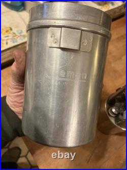 Vintage Coleman G. I. Pocket Stove Model 530 A46 USA 1946 withCase & Handle VGC