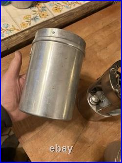 Vintage Coleman G. I. Pocket Stove Model 530 A46 USA 1946 withCase & Handle VGC