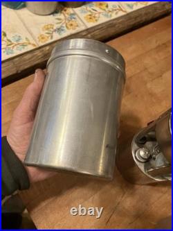 Vintage Coleman G. I. Pocket Stove Model 530 A46 USA 1946 withCase & Handle VGC