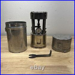 Vintage Coleman No. 530 (A46) Single Burner Camp Stove w Storage Tube