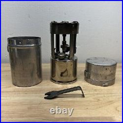 Vintage Coleman No. 530 (A46) Single Burner Camp Stove w Storage Tube
