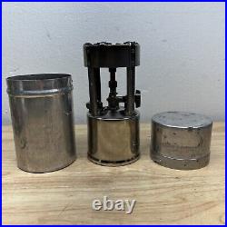 Vintage Coleman No. 530 (A46) Single Burner Camp Stove w Storage Tube