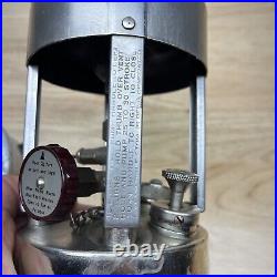 Vintage Coleman No. 530 (A46) Single Burner Camp Stove w Storage Tube