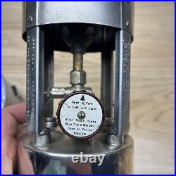 Vintage Coleman No. 530 (A46) Single Burner Camp Stove w Storage Tube