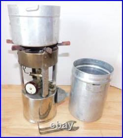Vintage Coleman No. 530 (B46) Single Burner Camp Stove w Storage Tube, 5/55