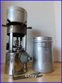 Vintage Coleman No. 530 (B46) Single Burner Camp Stove w Storage Tube, 5/55