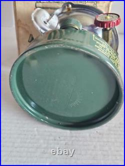 Vintage Coleman Sportster Camp Stove Model 502-700 Green Gas with Original Box