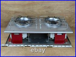 Vintage Coleman Two Burner Picnic Stove 5409 Aluminum LP Gas Works Manual & Box Vintage Coleman Two Burner Picnic Stove 5409 Aluminum LP Gas Works Manual & Box
