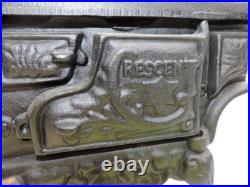 Vintage Crescent Advertising Miniature Cast-Iron Stove Salesman Sample USA