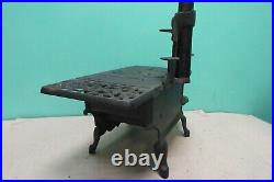 Vintage Crescent Cast Iron Cook Stove Salesman Sample Large + Accessories Pots