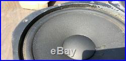 Vintage Early JBL LE8-1 8 Full Range Speakers Pair LANSING L75 L44 66 L54 Read