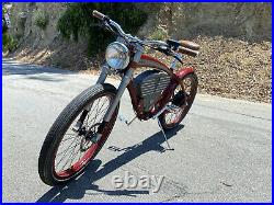 Vintage Electric Roadster Electric Bike / Race Mode Up To 36MPH / 75 Mile Range